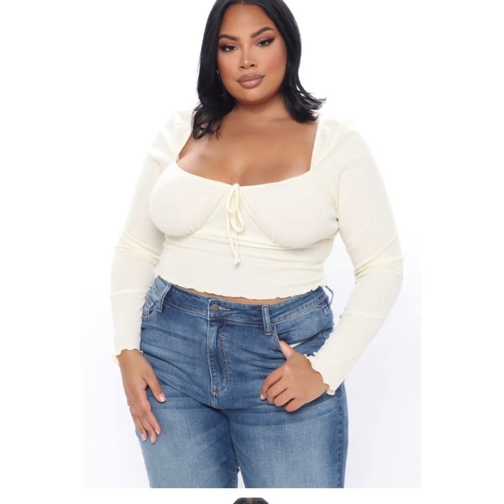 Cream Blouse